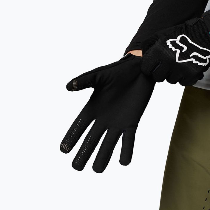 Детски ръкавици за колоездене FOX Ranger черни 27389_001_YS 7