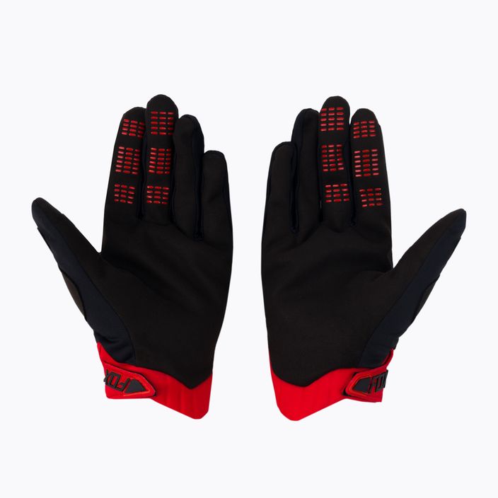 Мъжки ръкавици за колоездене FOX Legion черни/червени 25800_017_S 2