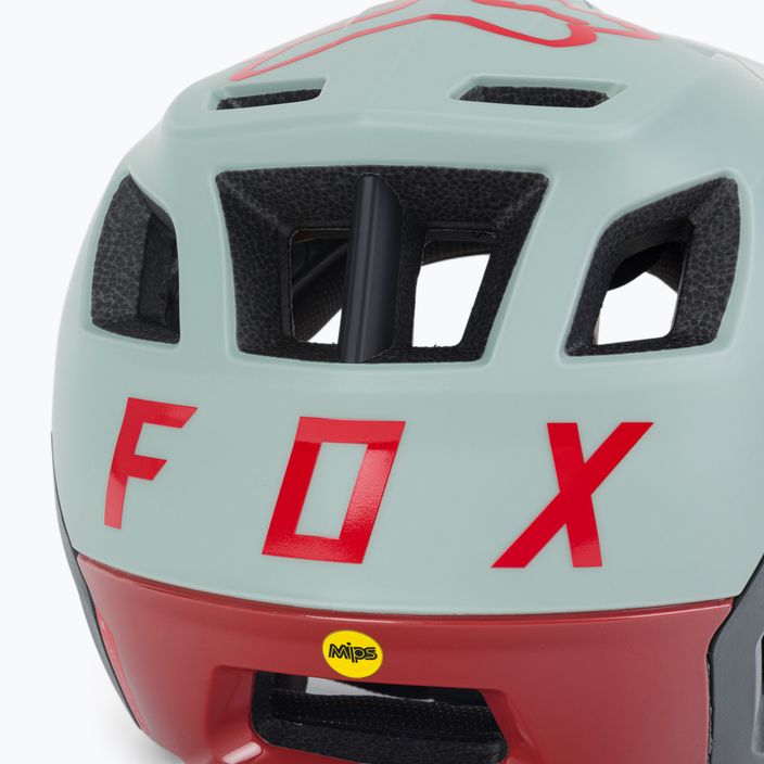 Fox Racing Dropframe Pro велосипедна каска зелена 26800_341 9