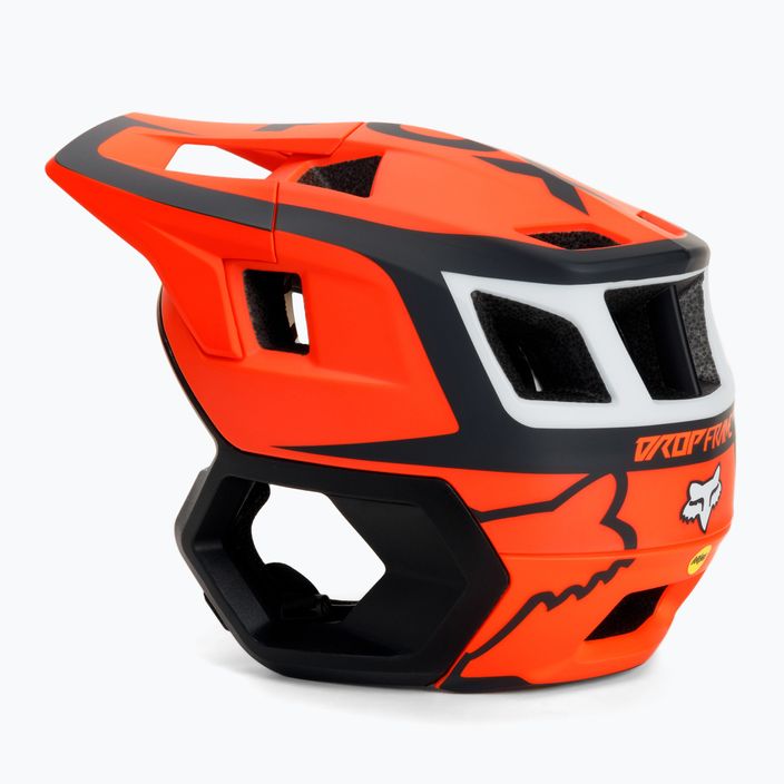Каска за велосипед FOX Dropframe Pro Dvide оранжева/черна 29396 4