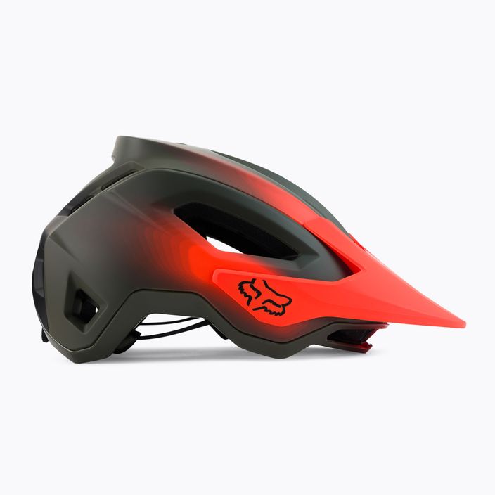 Каска за велосипед FOX Speedframe Pro Fade Green/Orange 29463_099_L 3
