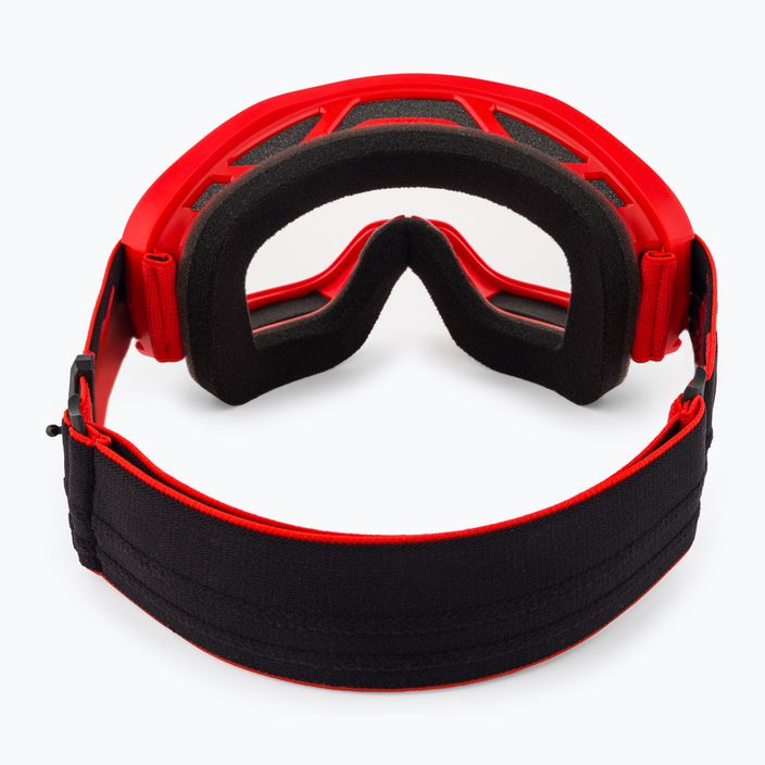 Fox Racing Main Core флуоресцентно червени очила за колоездене 3