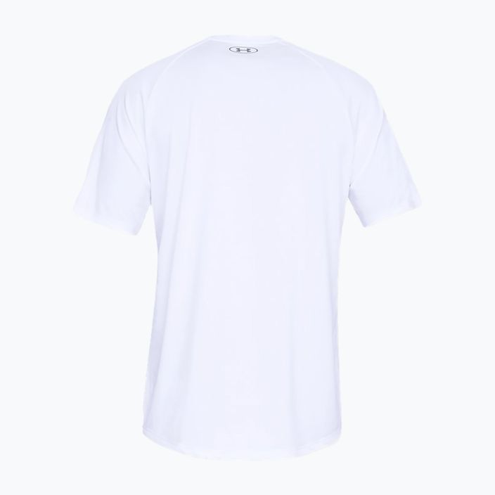 Мъжка тренировъчна тениска Under Armour UA Tech 2.0 SS Tee white 1326413 2