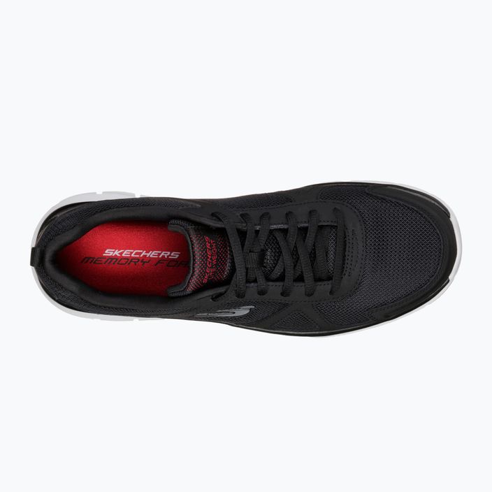 Мъжки обувки за тренировка SKECHERS Track Scrolic черни/червени 15