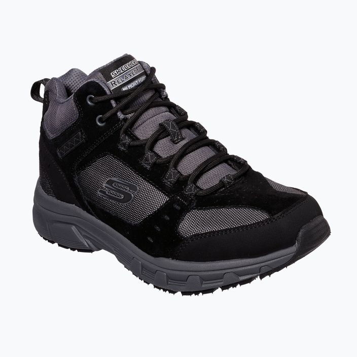 Мъжки обувки за трекинг SKECHERS Oak Canyon Ironhide black/charcoal 7