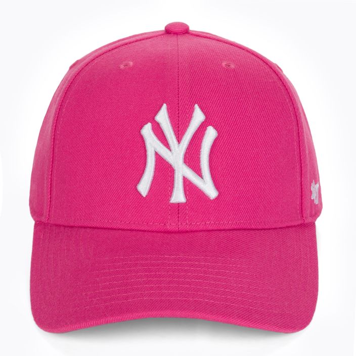 47 Марка MLB New York Yankees MVP SNAPBACK магента бейзболна шапка 4