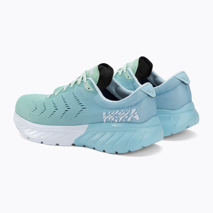 Дамски обувки за бягане HOKA Mach 2 aquamarine/lichen 3