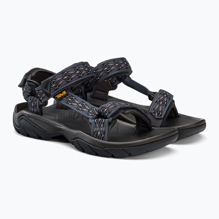 Мъжки сандали за туризъм Teva Terra Fi 5 Universal в черно и тъмносиньо 1102456 4