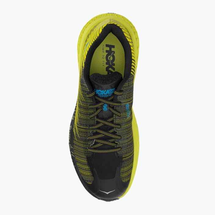 Дамски обувки за бягане HOKA Evo Speedgoat black/yellow 1111430-CIB 7