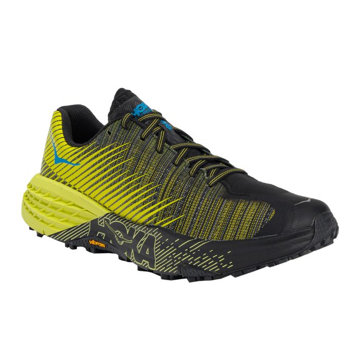 Дамски обувки за бягане HOKA Evo Speedgoat black/yellow 1111430-CIB 12