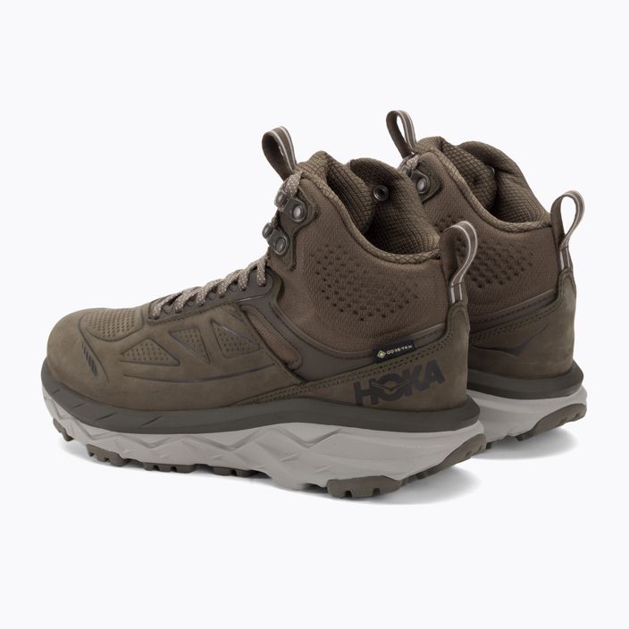 Дамски туристически обувки HOKA Challenger Mid GTX major brown/heather 3