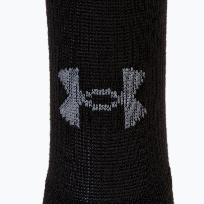 Under Armour Heatgear Crew мъжки спортни чорапи 3 чифта черни 1346751 4