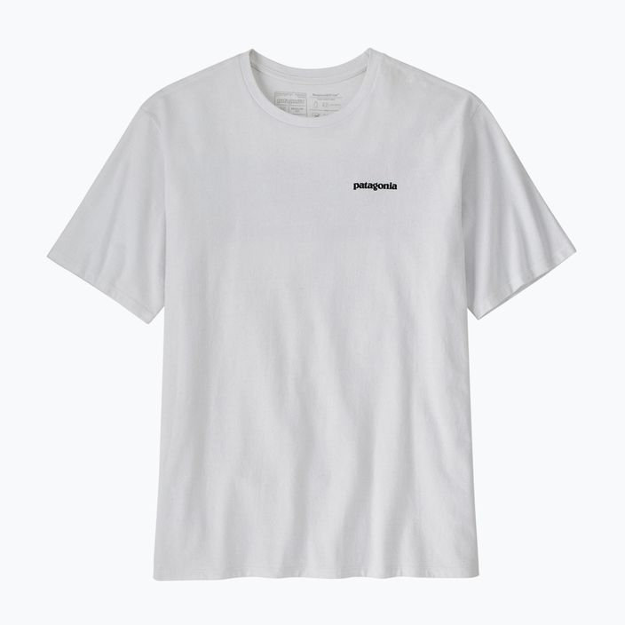 Мъжка тениска за трекинг Patagonia P-6 Logo Responsibili-Tee white 3