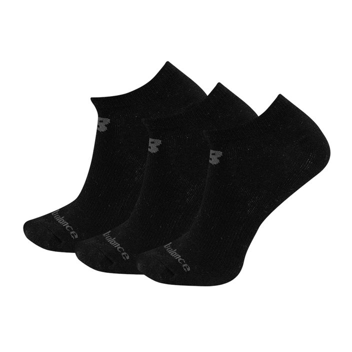 New Balance Performance Памучни плоски чорапи 3 чифта черни 2