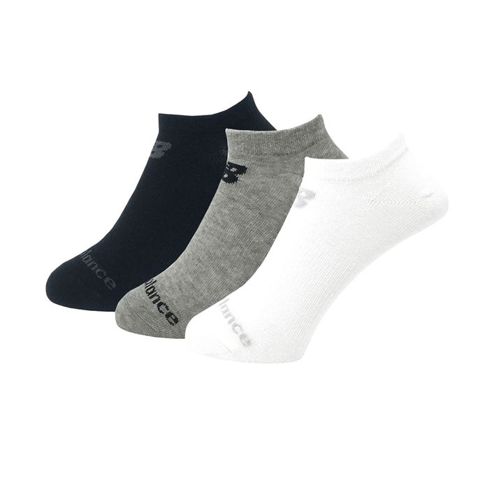 New Balance Performance Памучни плоски чорапи 3 чифта бяло/черно/сиво 2