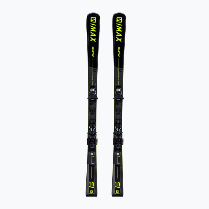 Мъжки ски за спускане Salomon S/Max 10 black + M11 GW L41134300/L4146900010