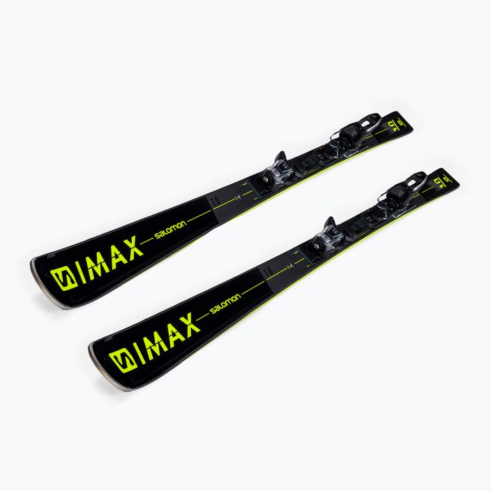 Мъжки ски за спускане Salomon S/Max 10 black + M11 GW L41134300/L4146900010 4
