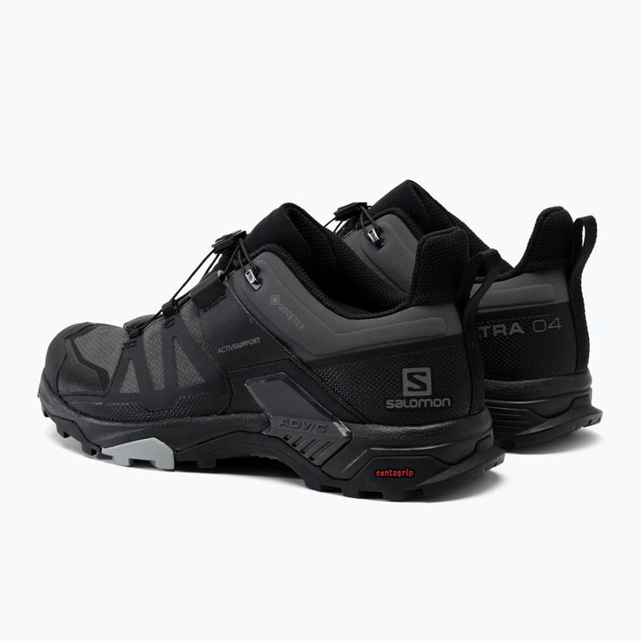 Мъжки обувки за преходи Salomon X Ultra 4 GTX черен-сив L41385100 3