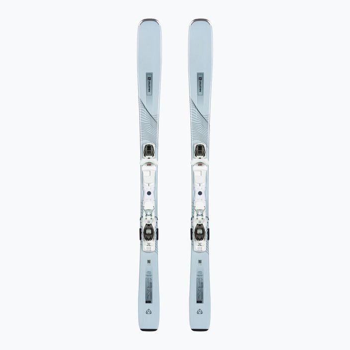 Мъжки ски за спускане Salomon Stance W80 white + M10 GW L41494000/L4113260010
