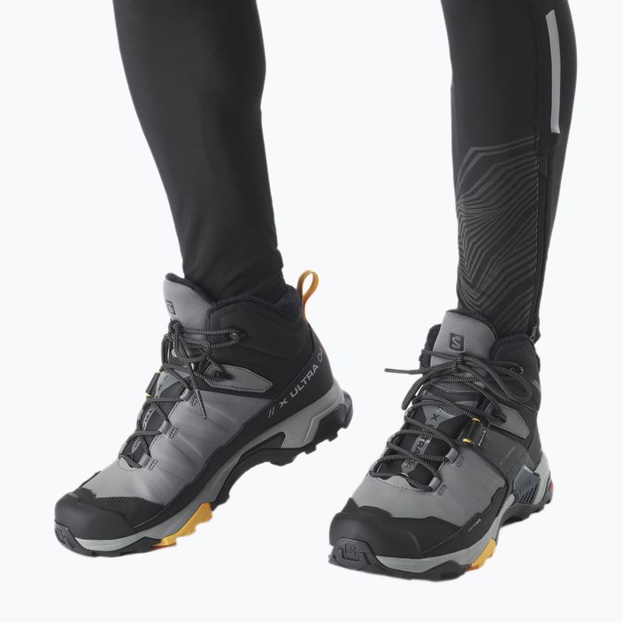 Мъжки обувки за преходи Salomon X Ultra 4 MID Winter TS CSWP сив-черен L41355200 16