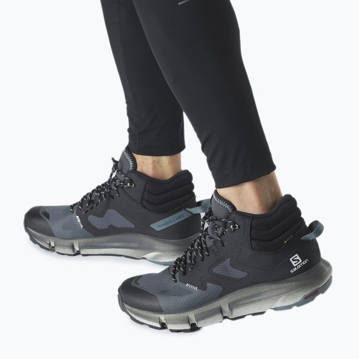 Мъжки обувки за преходи Salomon Predict Hike Mid GTX черен L41460900 15