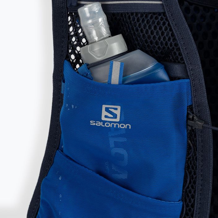 Salomon Active Skin 8 комплект жилетка за бягане синя LC1779600 3