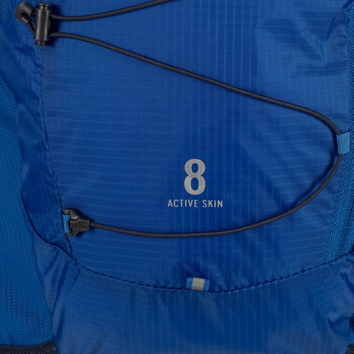Salomon Active Skin 8 комплект жилетка за бягане синя LC1779600 6