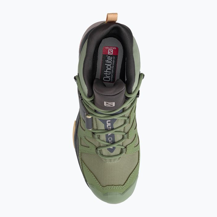 Дамски обувки за преходи Salomon X Ultra 4 MID GTX зелен L41625100 6