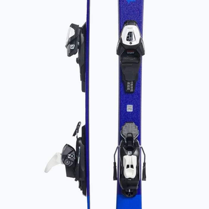 Детски ски за спускане Salomon S Race MT Jr. + L6 синьо L47041900 5