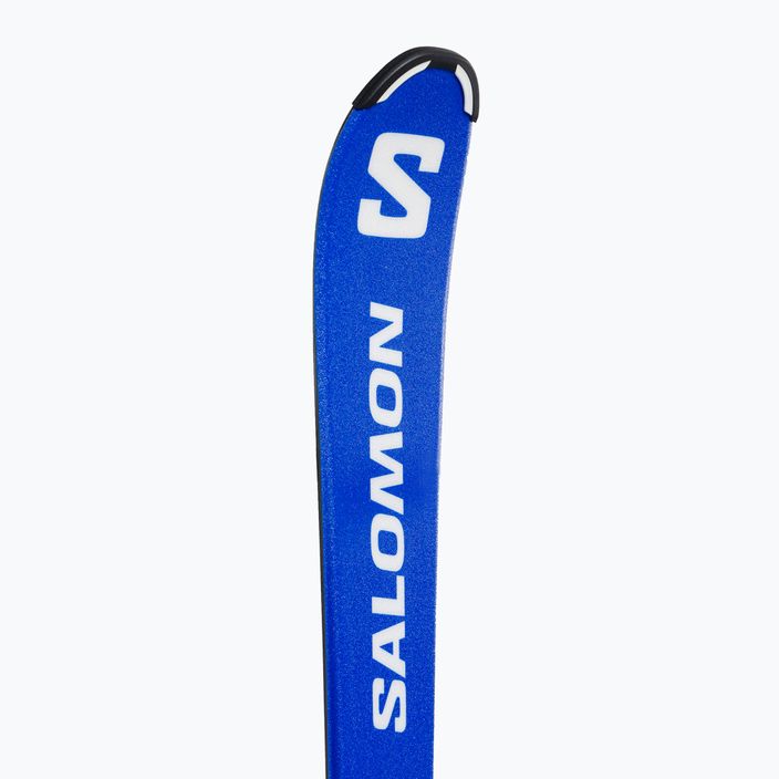 Детски ски за спускане Salomon S Race MT Jr. + L6 синьо L47041900 8