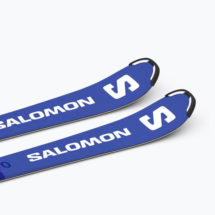 Детски ски за спускане Salomon S Race MT Jr. + L6 синьо L47041900 12