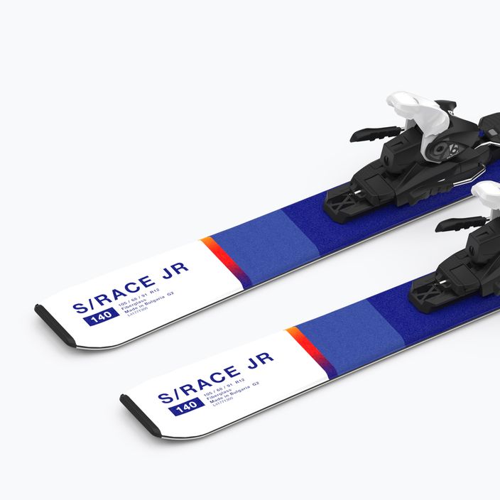 Детски ски за спускане Salomon S Race MT Jr. + L6 синьо L47041900 13