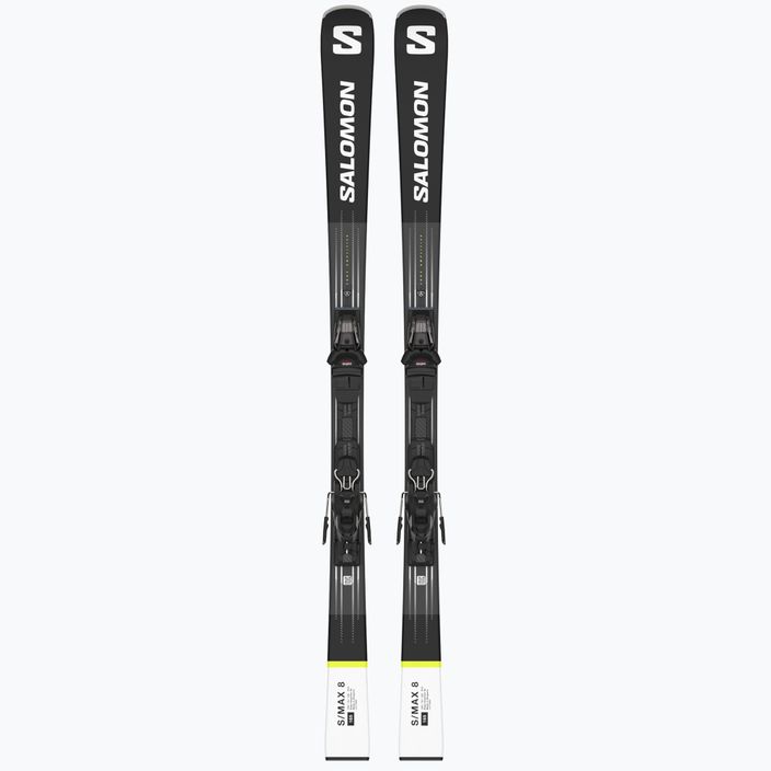 Ски за спускане Salomon S Max 8 + M10 черно и бяло L47055800 10
