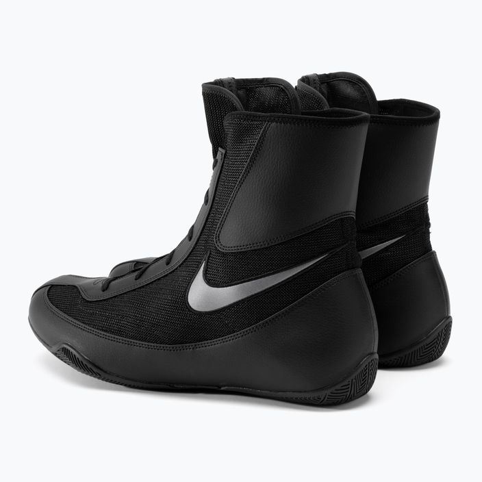 Боксови обувки Nike Machomai 2 черно/металическо тъмно сиво 3