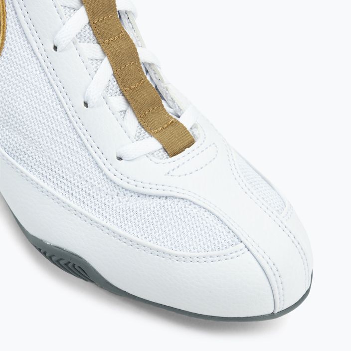 Боксови обувки Nike Machomai в бяло и златно 321819-170 7