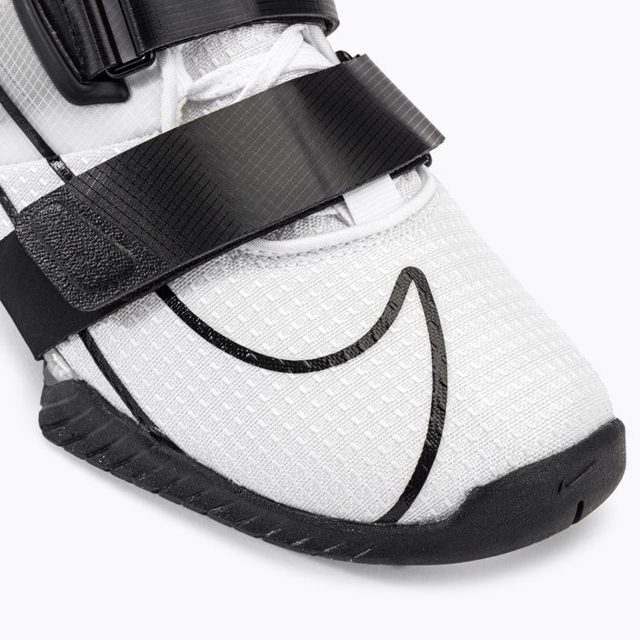Nike Romaleos 4 бели/черни обувки за вдигане на тежести 7