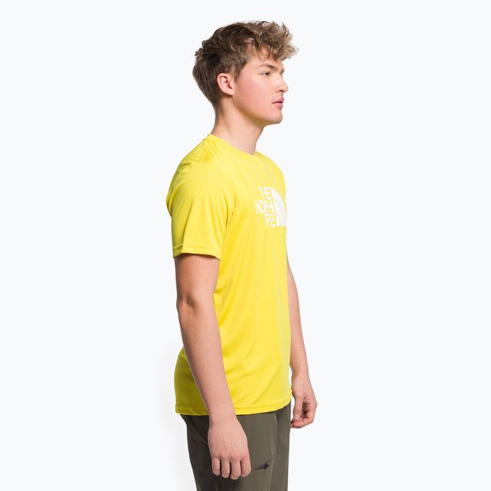 Мъжка тренировъчна тениска The North Face Reaxion Easy yellow NF0A4CDV7601 3