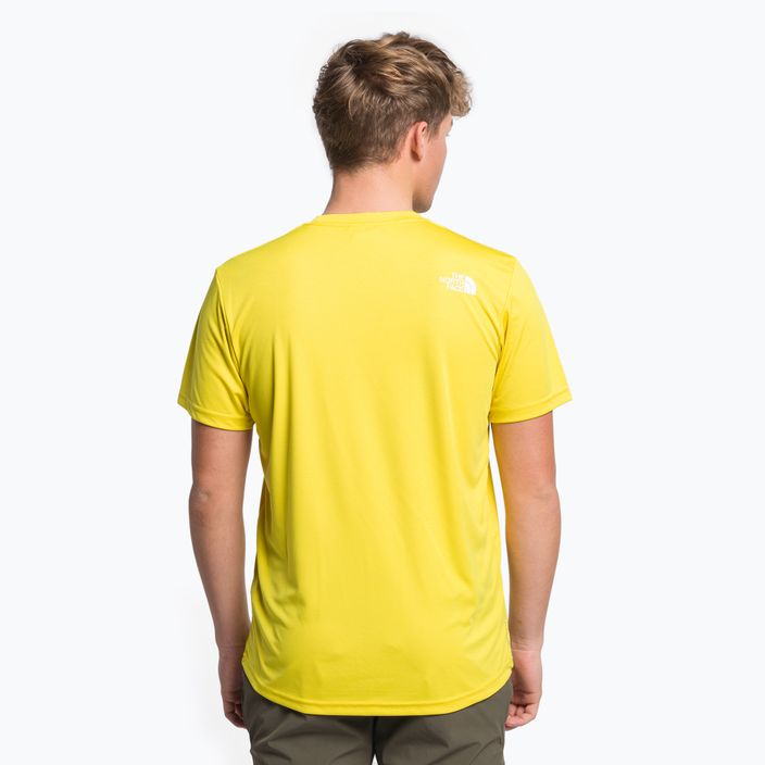 Мъжка тренировъчна тениска The North Face Reaxion Easy yellow NF0A4CDV7601 4