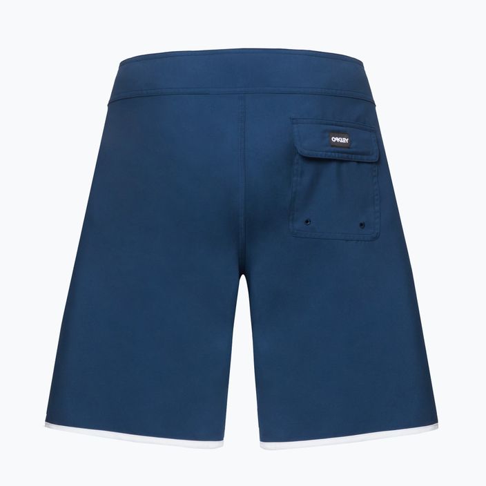 Мъжки къси панталони за плуване Oakley Solid Crest 19", тъмносини FOA4018116A1 2