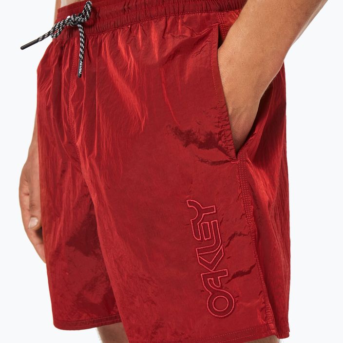 Мъжки къси панталони за плуване Oakley All Day B1B 16 Red FOA403014 9
