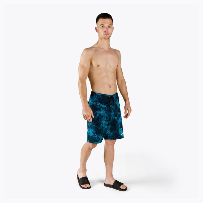 Мъжки къси панталони за плуване Oakley Ohana Floral 20, сини FOA403022 3