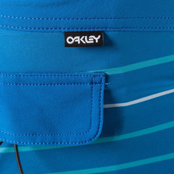 Мъжки къси панталони за плуване Oakley Retro Split 21, сини FOA403024 4
