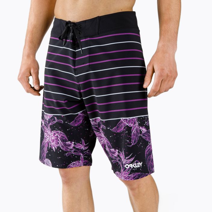 Мъжки къси панталони за плуване Oakley Retro Split 21 лилаво FOA403024 5