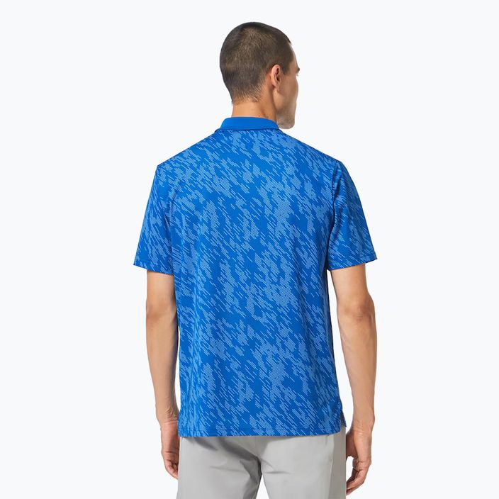 Мъжка поло риза Oakley Contender Print синя FOA403162 3