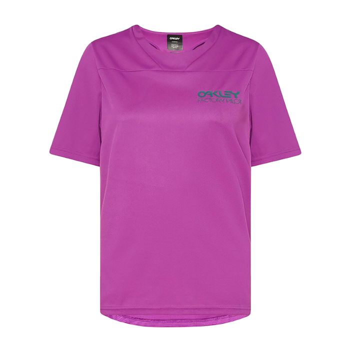 Дамска тениска с къс ръкав Oakley Factory Pilot Lite SS лилава FOA500274 2