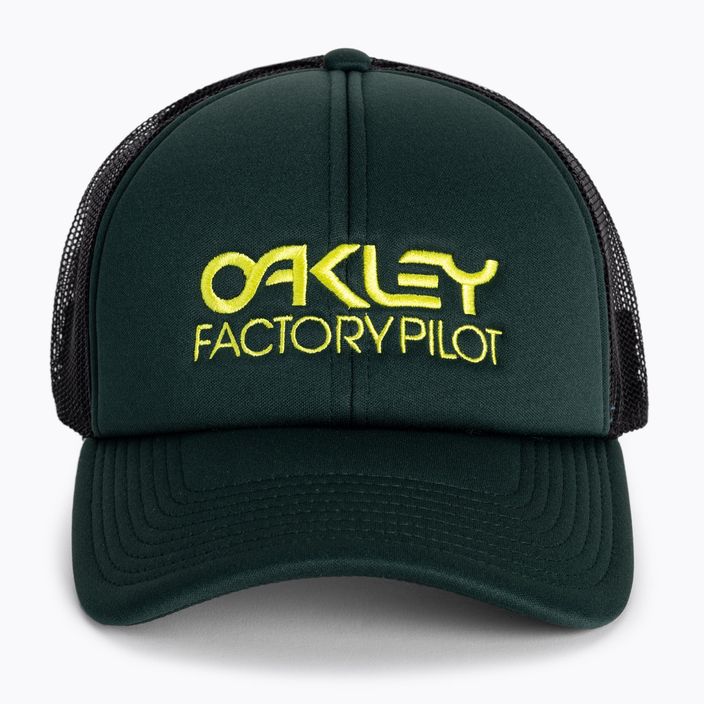 Oakley Мъжка шапка Factory Pilot Trucker Cap Green FOS900510 4