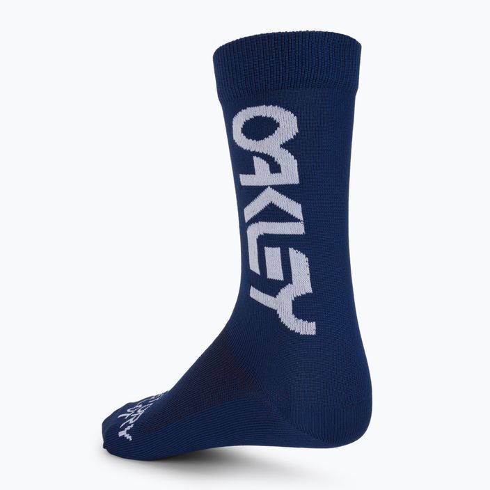 Мъжки чорапи за колоездене Oakley Factory Pilot MTB, сини FOS900880 2