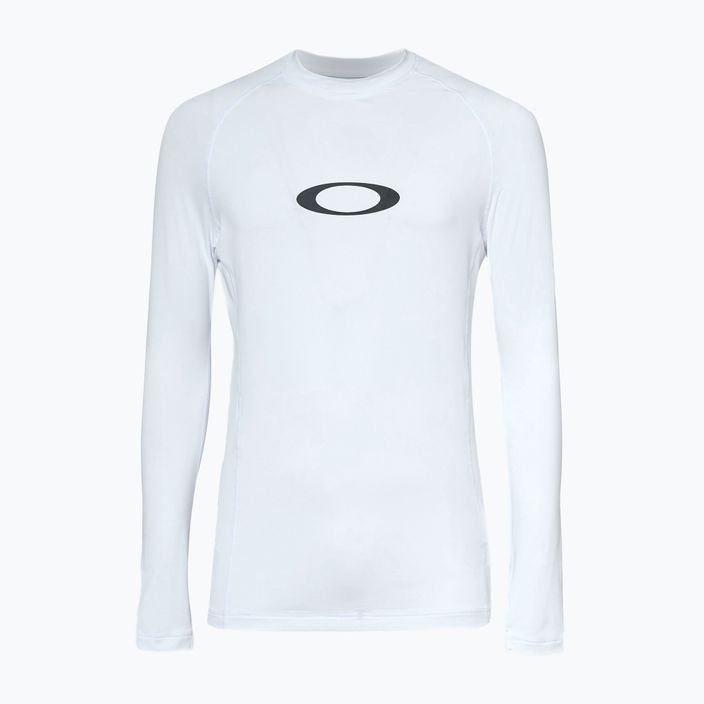 Oakley Ellipse Rashguard мъжка тениска за плуване бяла FOA403767100 2