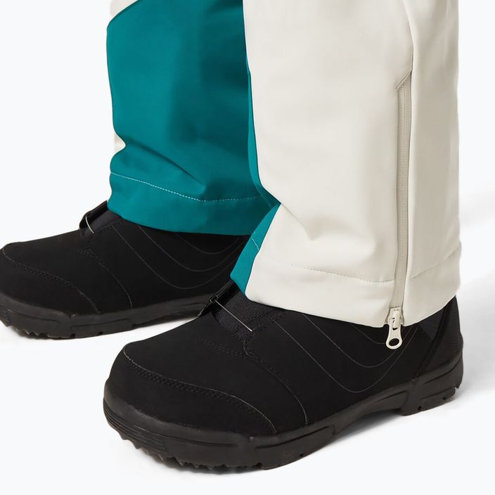 Дамски панталони за сноуборд Oakley TC Dharma Softshell Bib White FOA500279 7