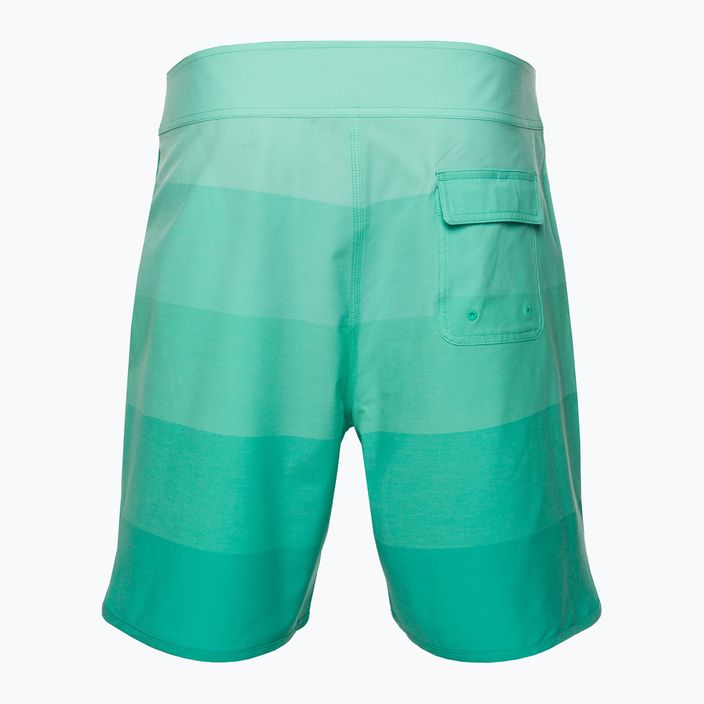 Мъжки къси панталони за плуване Oakley Retro Mark 19" зелени FOA4043047GR 2
